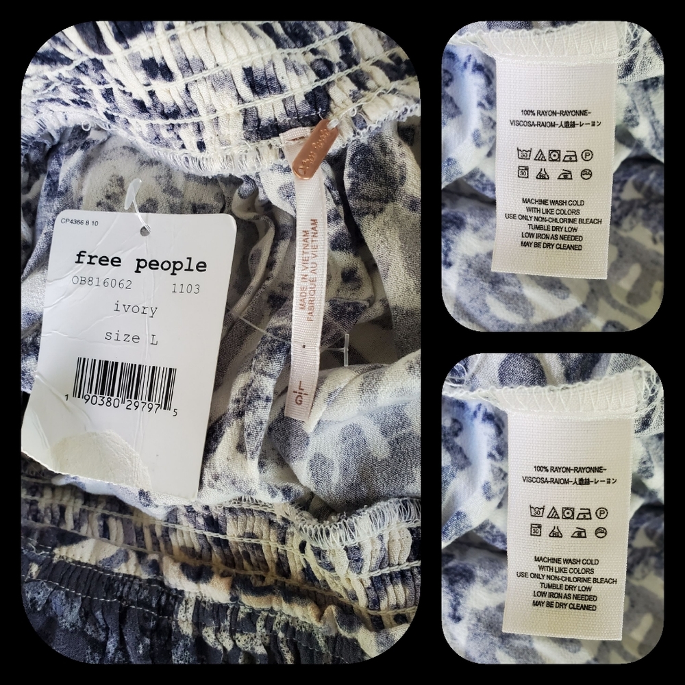 Free People Beach Day Backless Halter boho dress - Picture 14 of 14